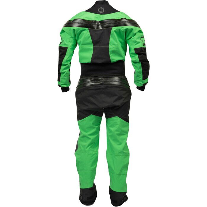 2024 Nookie Womens Fusion Latex Drysuit DR60 - Black / Green